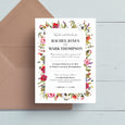 Bloom Wedding Invite